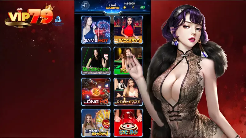 Live casino mang đến trải nghiệm chân thực với các trò chơi trực tiếp từ sòng bài