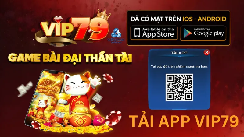 Quét mã tải app Vip79 cho Android